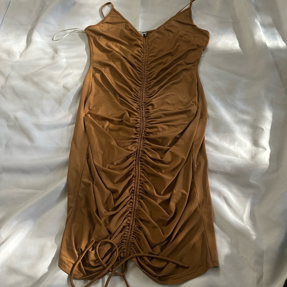 Gold dress
